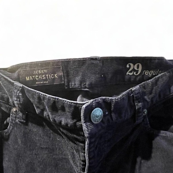 J.‎ Crew - Matchstick Corduroy 5 Pocket Pants Navy Size 29 - Picture 4 of 8